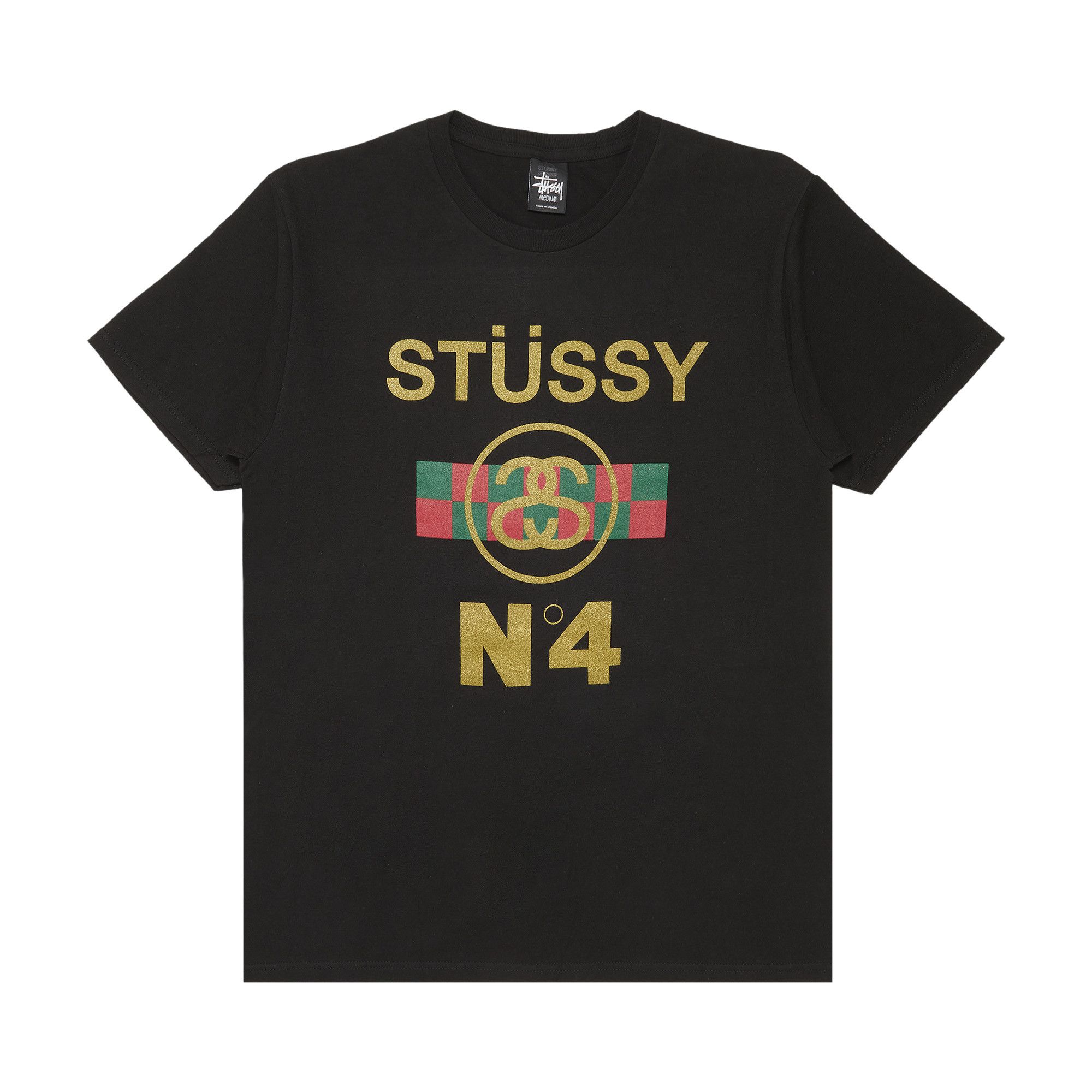 【STUSSY】Joker T-Shirt Black Stussy Joker | Grailed