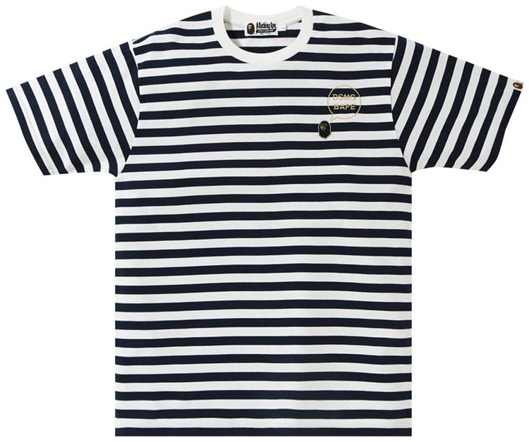 BAPE x DSM Ginza Hoop Tee Navy