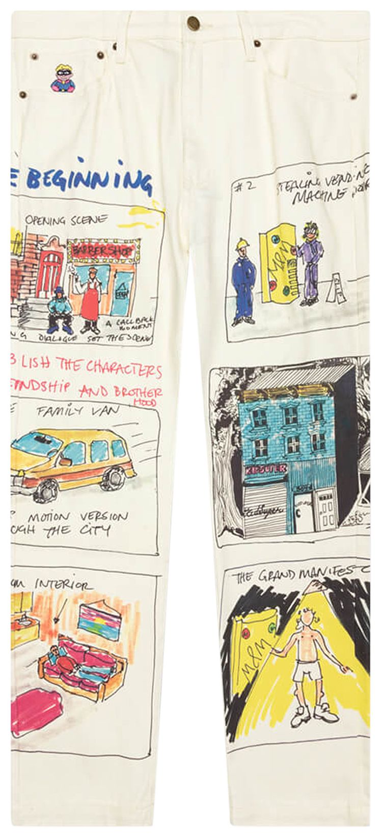 KidSuper Screenplay Pant Multicolor