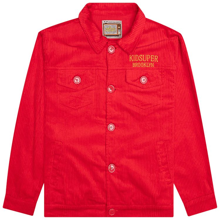 KidSuper Cord Top Red