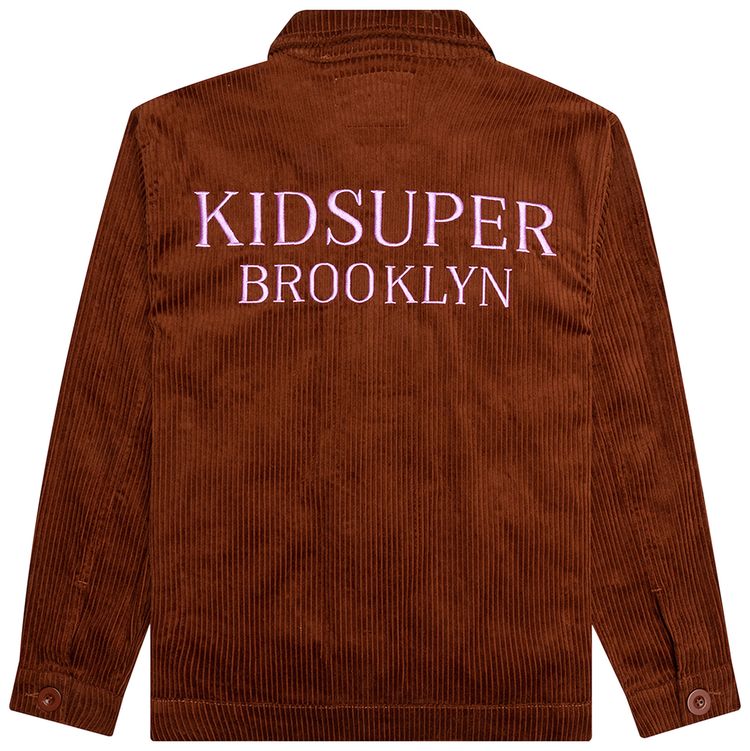 KidSuper Cord Top Brown