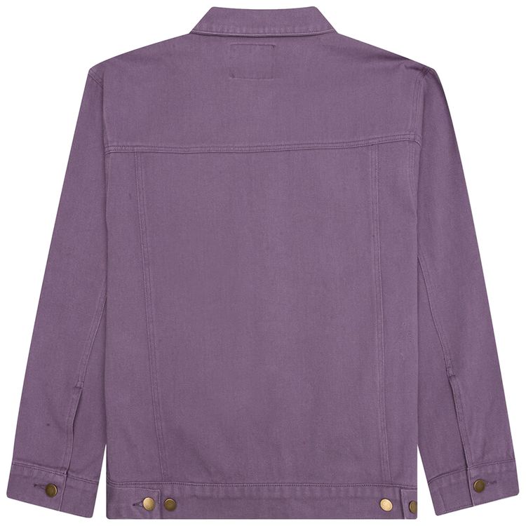 KidSuper Swingset Denim Top Jacket Purple