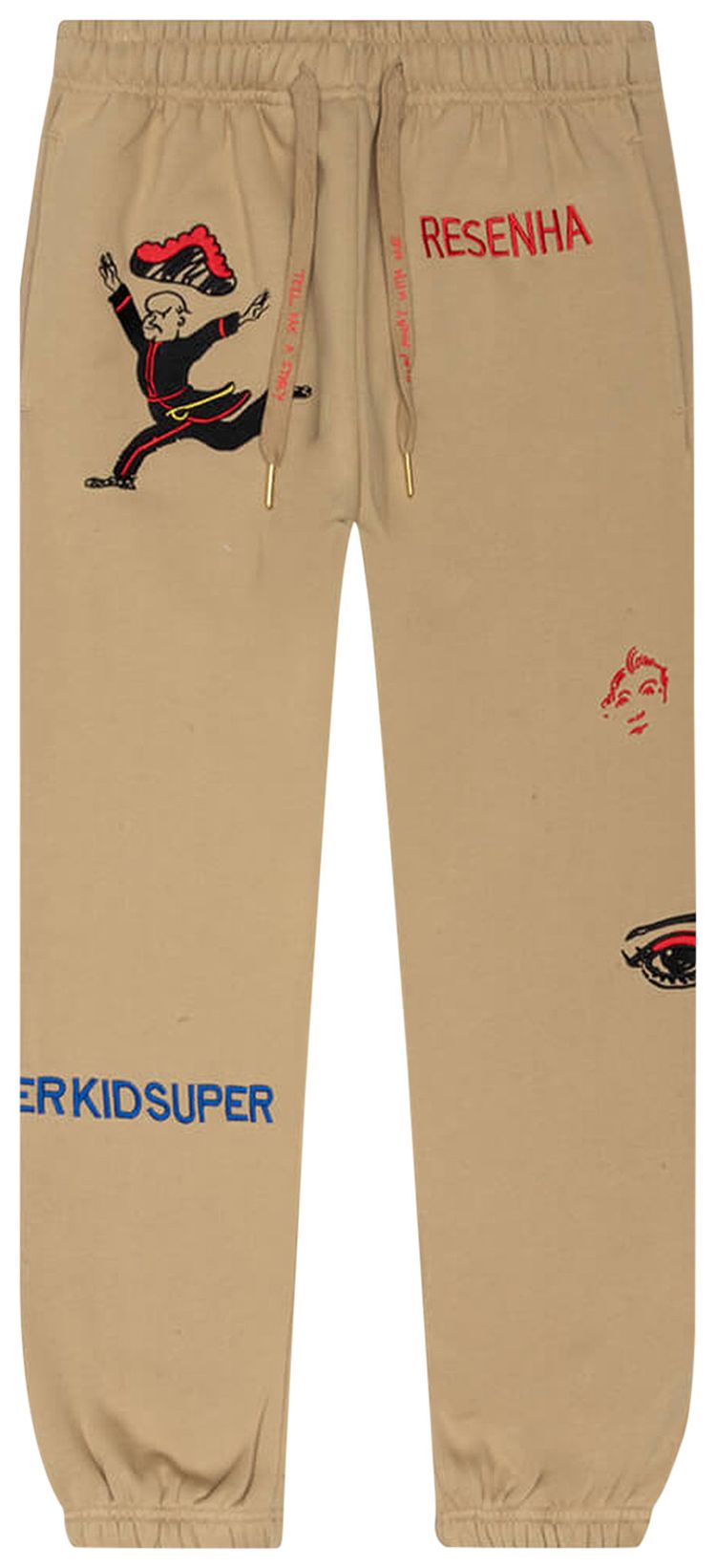 KidSuper Super Sweatpants Tan