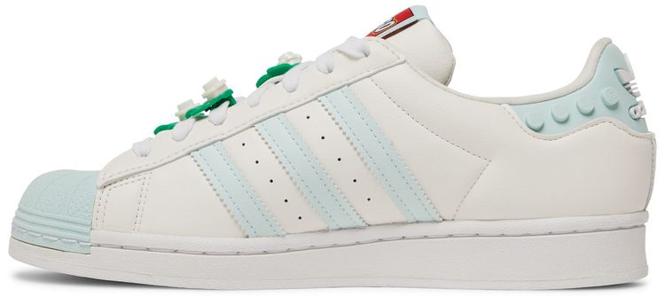 LEGO x adidas Wmns Superstar Clear White Ice Mint