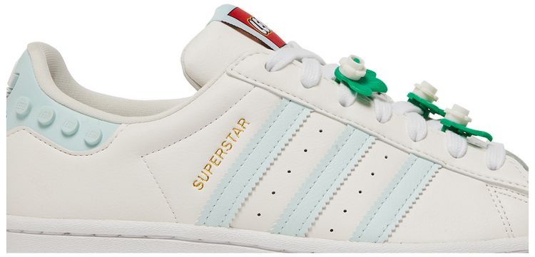 LEGO x adidas Wmns Superstar Clear White Ice Mint