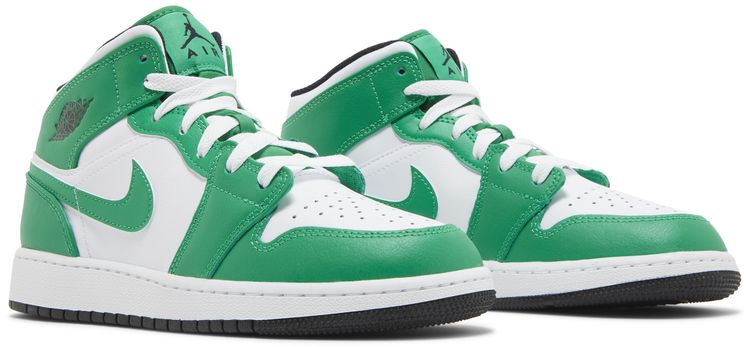 Air Jordan 1 Mid GS Lucky Green