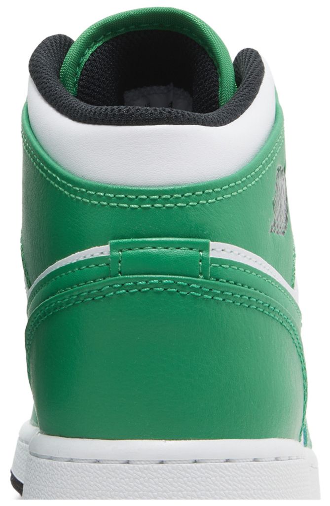 Air Jordan 1 Mid GS Lucky Green