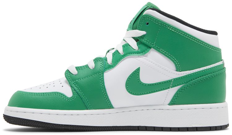 Air Jordan 1 Mid GS Lucky Green