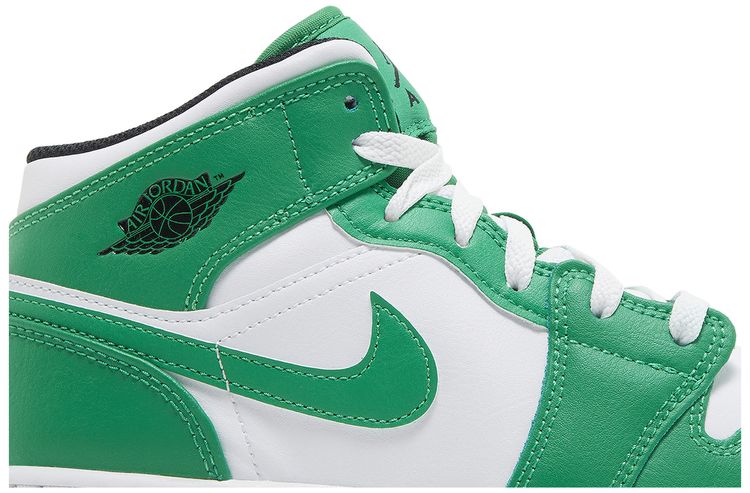 Air Jordan 1 Mid GS Lucky Green