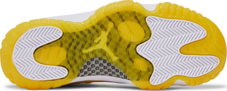 Wmns Air Jordan 11 Low Yellow Snakeskin