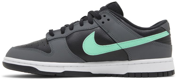 Nike Dunk Low Black Green Glow