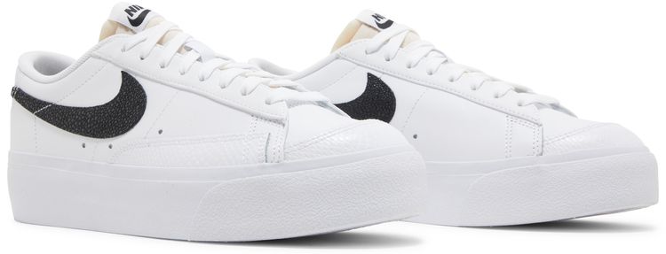 Nike Wmns Blazer Low Platform White Snakeskin