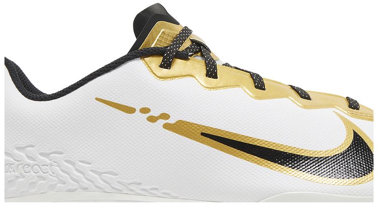 Nike React Vapor Ultrafly Elite 4 White Metallic Gold