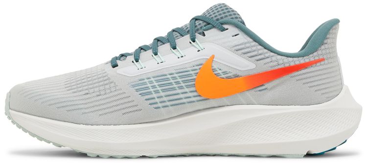 Nike Air Zoom Pegasus 39 4E Wide Pure Platinum Total Orange