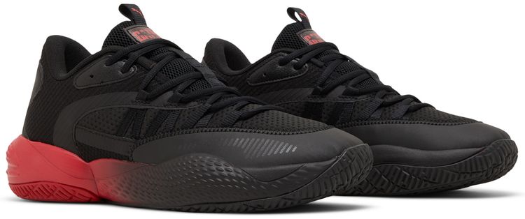 Batman x Puma Court Rider 20 Black Barbados Cherry