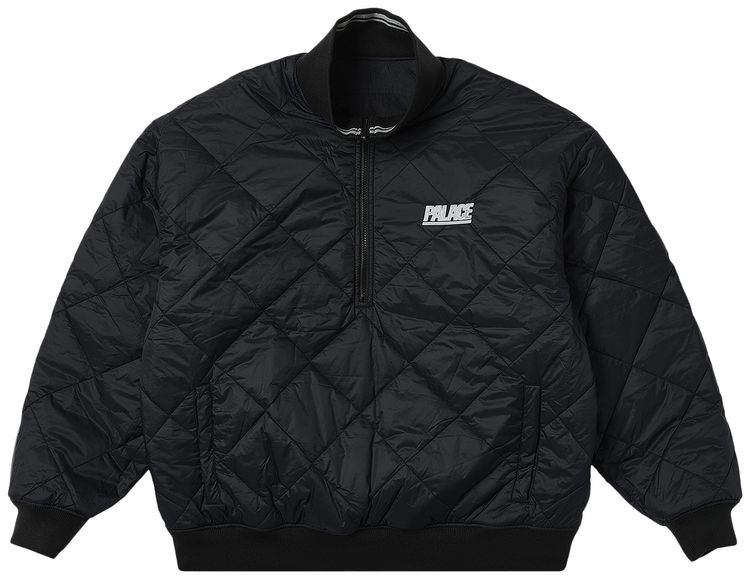 Palace Reversible Quilted Sports Bomber Black