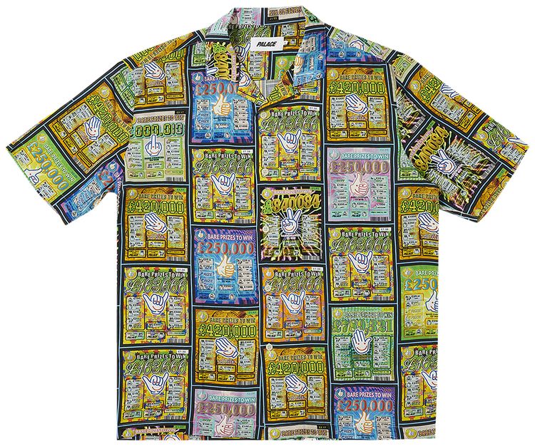 Palace Scratchy Shirt Black