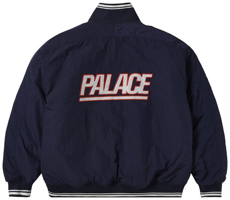 Palace Reversible Quilted Sports Bomber Navy