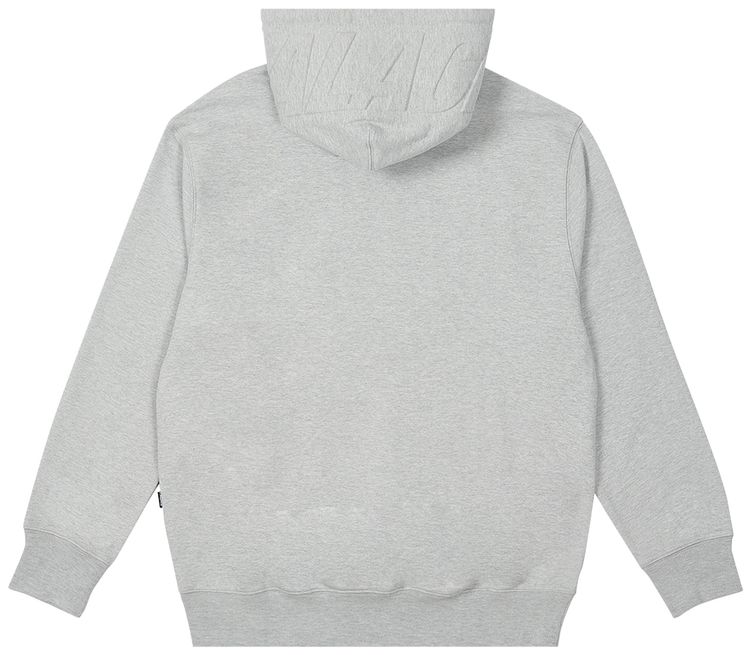 Palace Bossy Hood Grey Marl