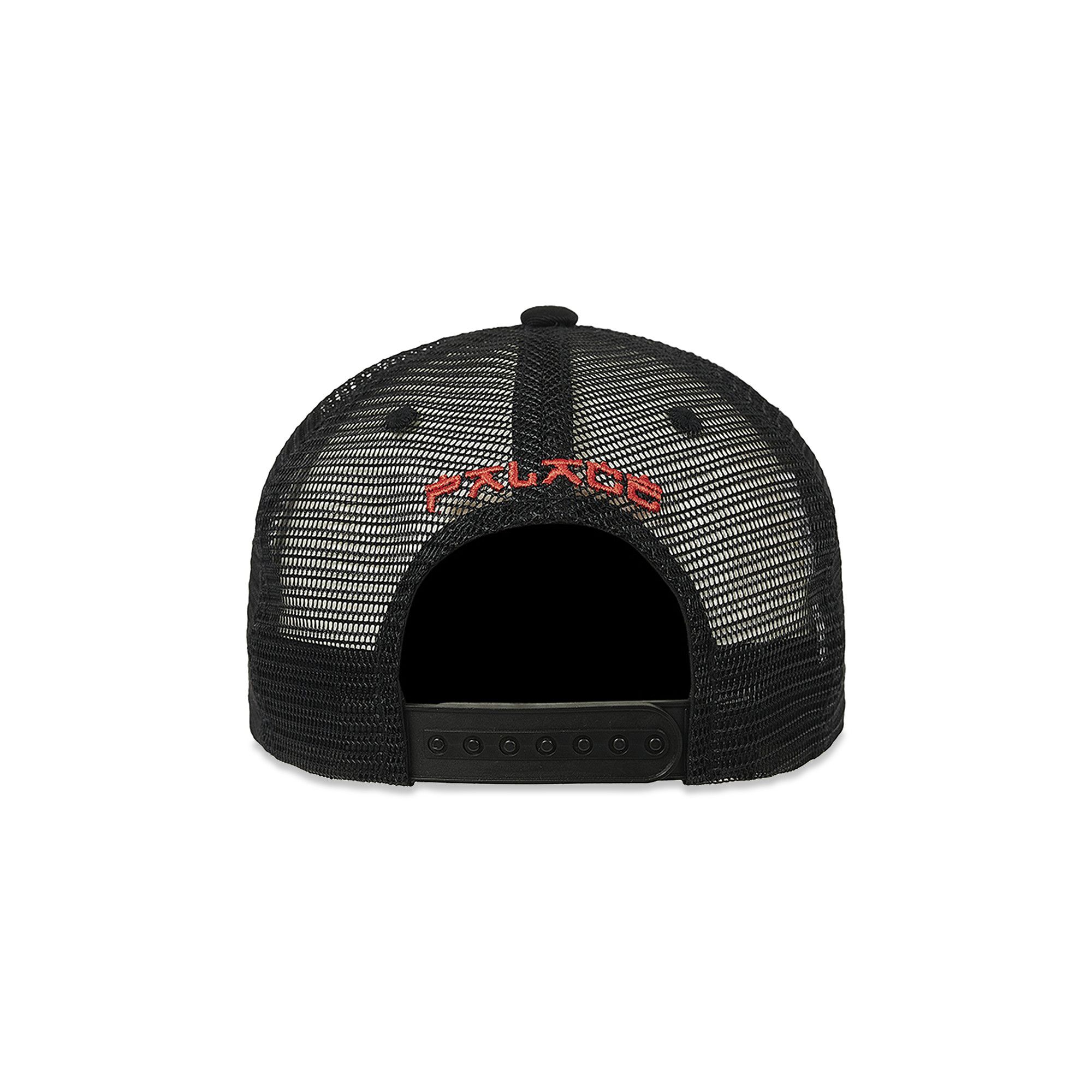 【サイズ交換ＯＫ】 Buy Palace Tribal Trucker Hat 'Black' - P24H046 | GOAT 帽子