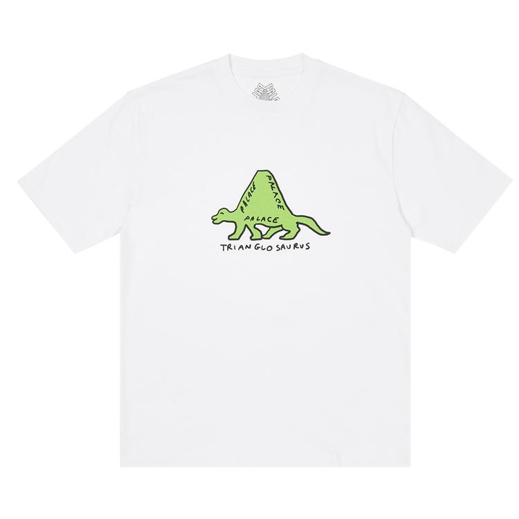 Palace Trianglosaurus T Shirt White
