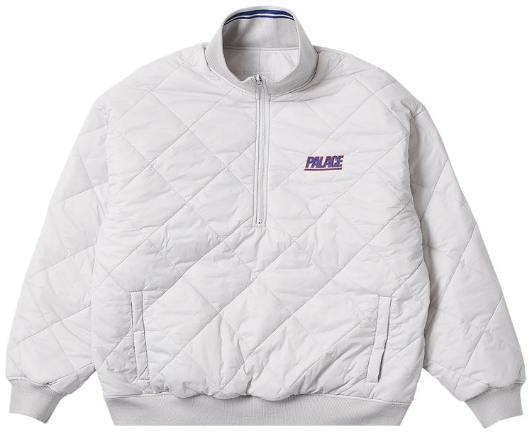 Palace Reversible Quilted Sports Bomber Grey