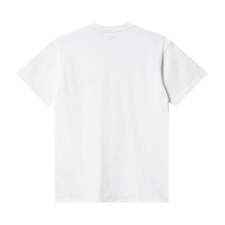 Carhartt WIP Happy Script T Shirt White