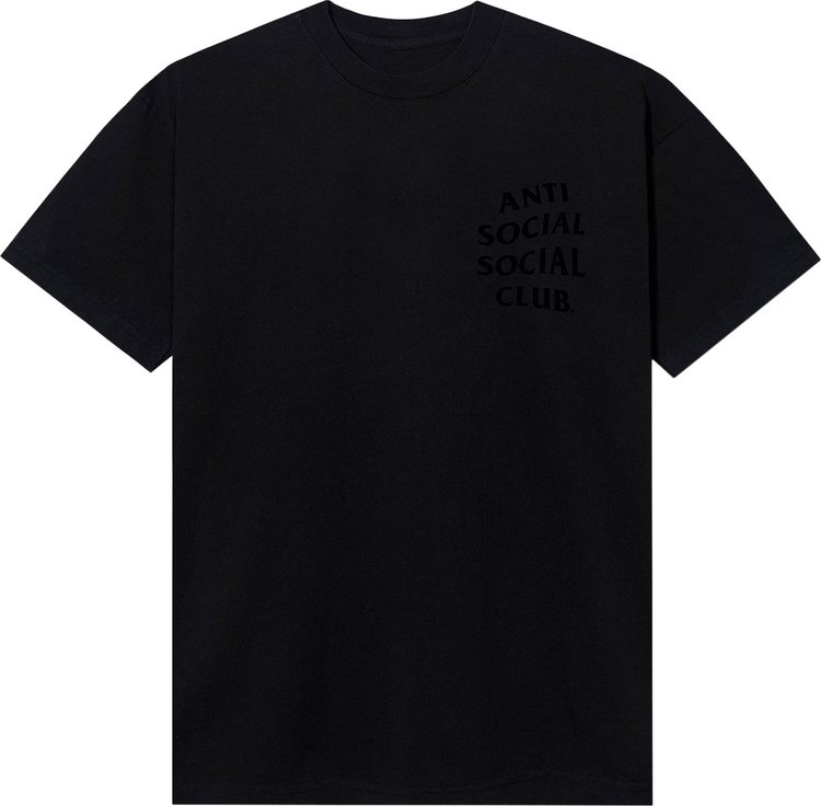 Anti Social Social Club Dissociative T-Shirt 'Black'