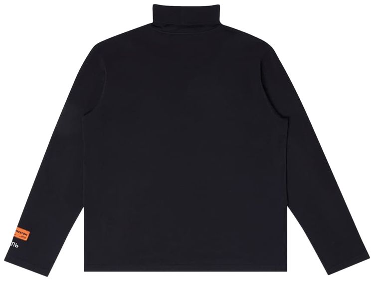 Heron Preston CTNMB Long Sleeve Rollneck Black