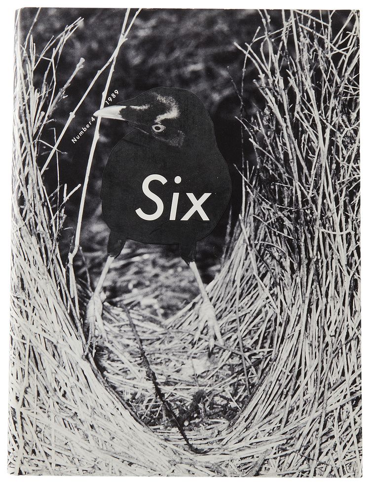 Vintage Comme des Garcons Six Magazine 4 BlackWhite