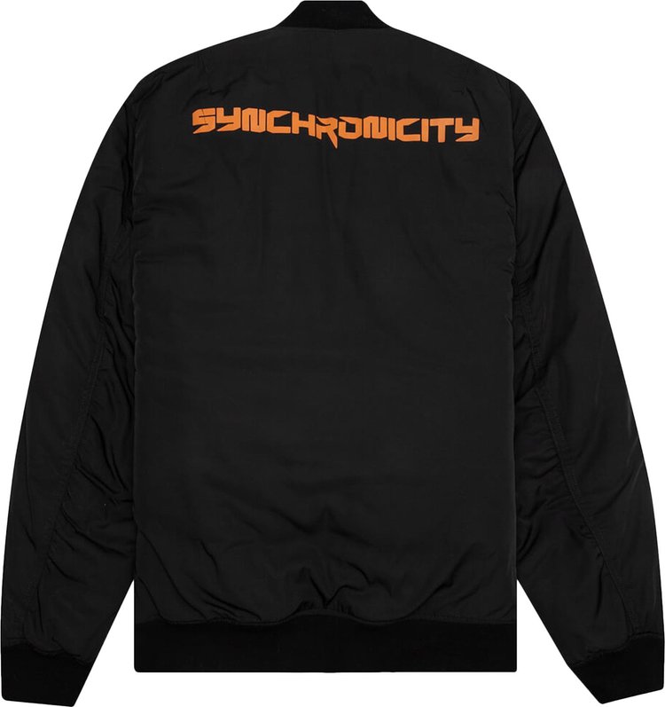 Raf Simons Synchronicity Bomber Jacket Black