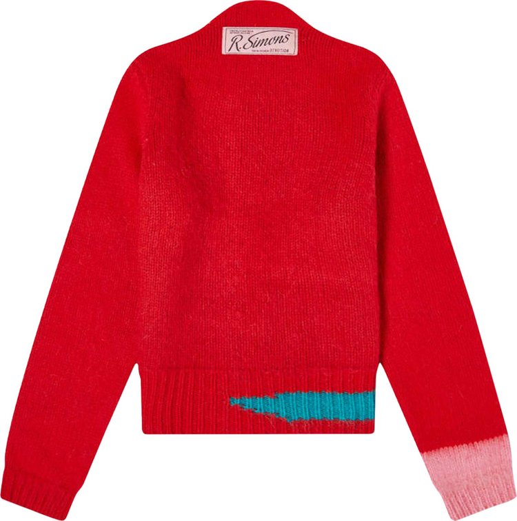 Raf Simons Vintage Knit Sweater 'Red'