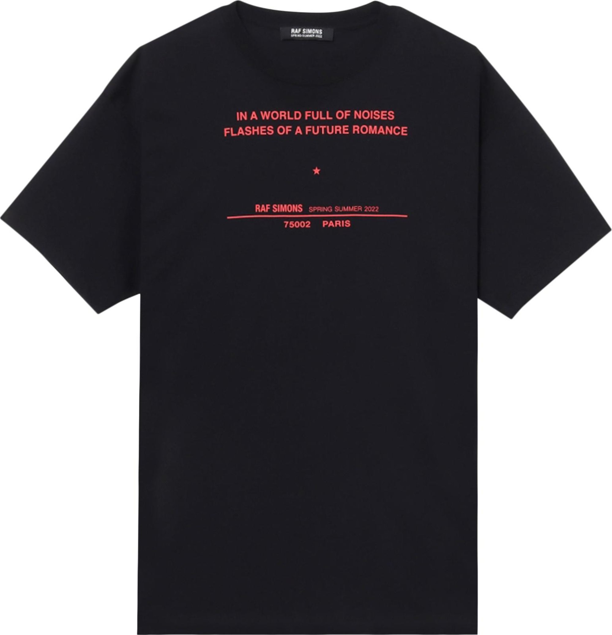Buy Raf Simons Solemn X Oversized T-Shirt 'Black' - 221 M130 19001 0099 ...