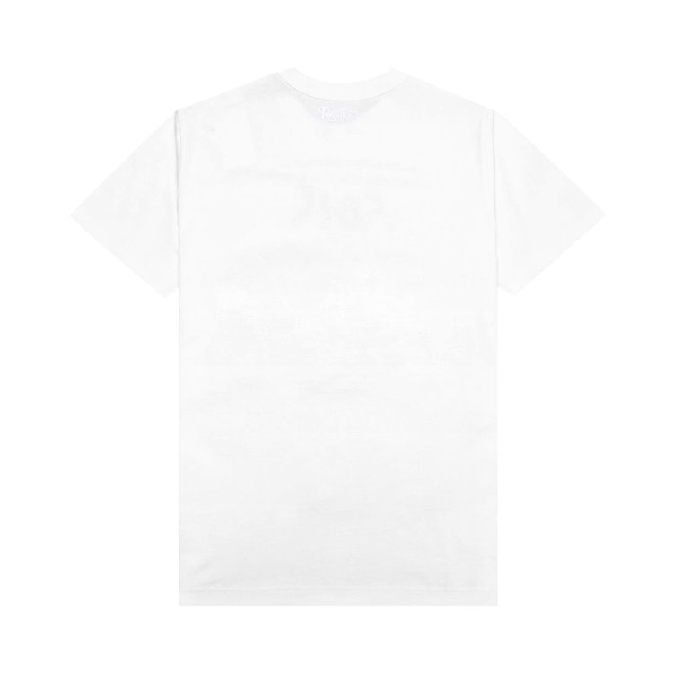 Raf Simons x Smiley Student Drawing Print Big Fit T Shirt White