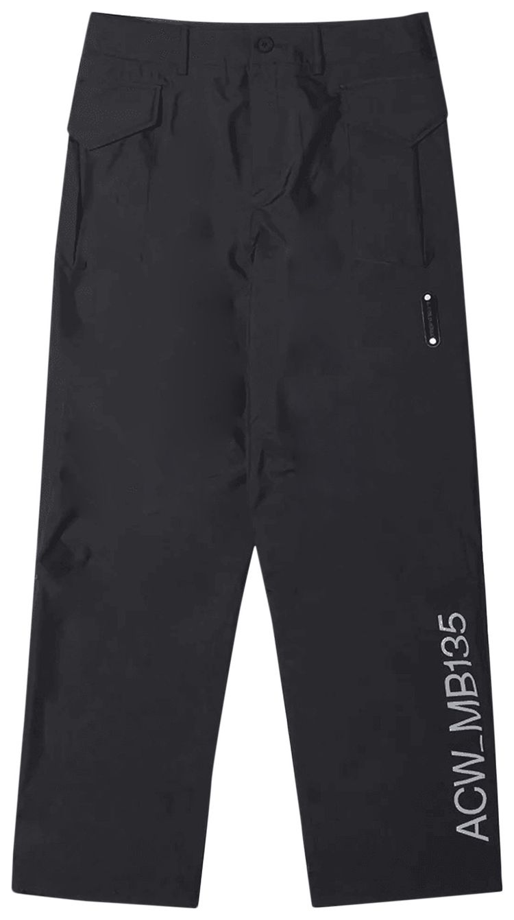 A Cold Wall 3L Tech Pants Black