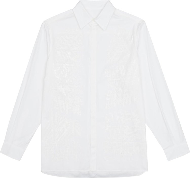 A-Cold-Wall* Erosion Print Long-Sleeve Shirt 'White'