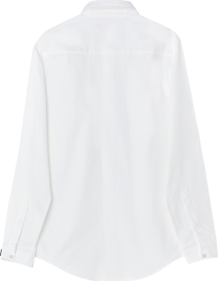 A Cold Wall Woven Split Dialogue Shirt White