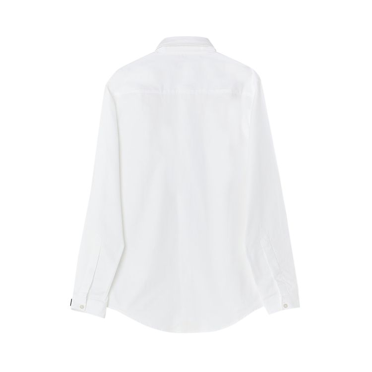 A Cold Wall Woven Split Dialogue Shirt White