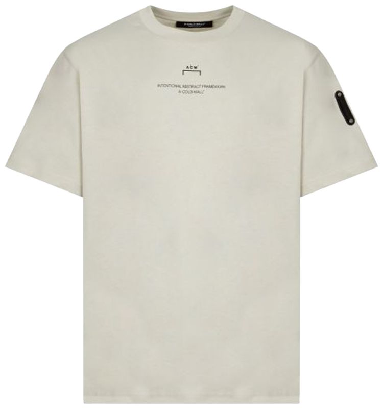 A Cold Wall Brutalist Short Sleeve T Shirt Bone