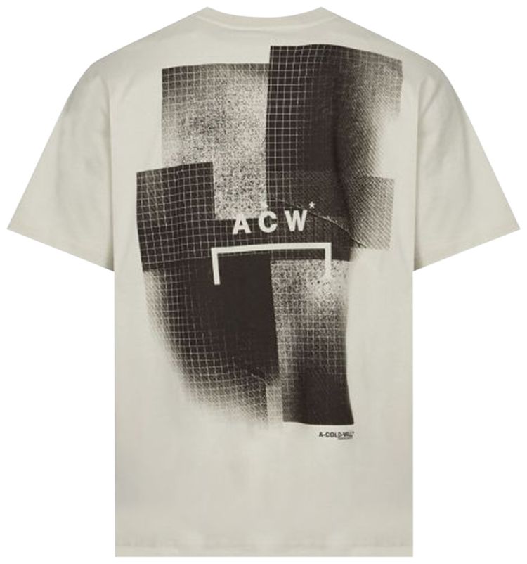 A Cold Wall Brutalist Short Sleeve T Shirt Bone