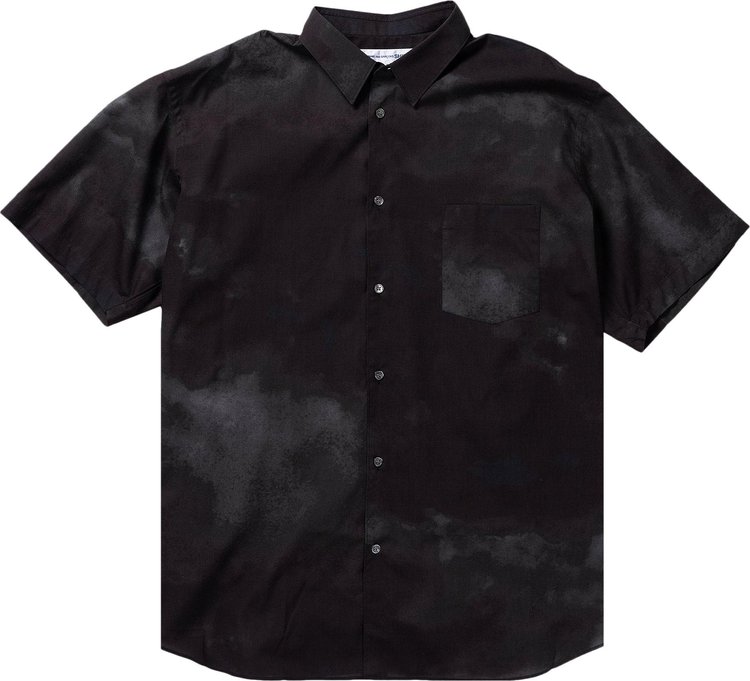 Comme des Garcons SHIRT x Christian Marclay Woven Shirt Black