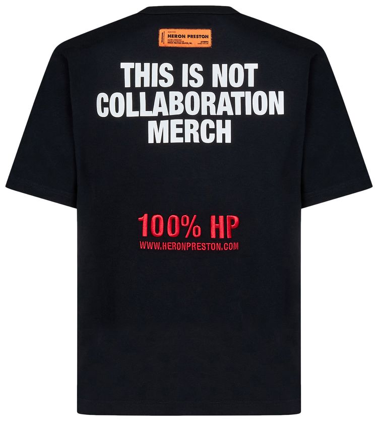 Heron Preston This Is Not T Shirt Black