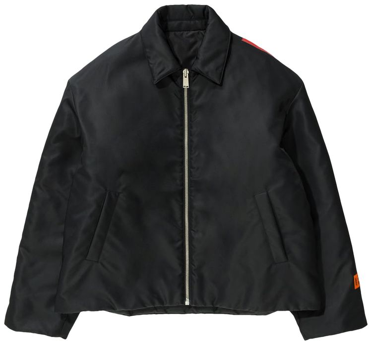 Heron Preston Security Uniform Tape Jacket Black