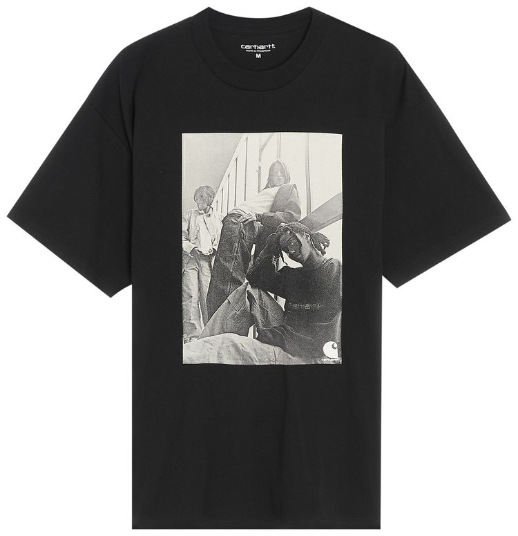 Carhartt WIP Archive Girl Short Sleeve T Shirt Black