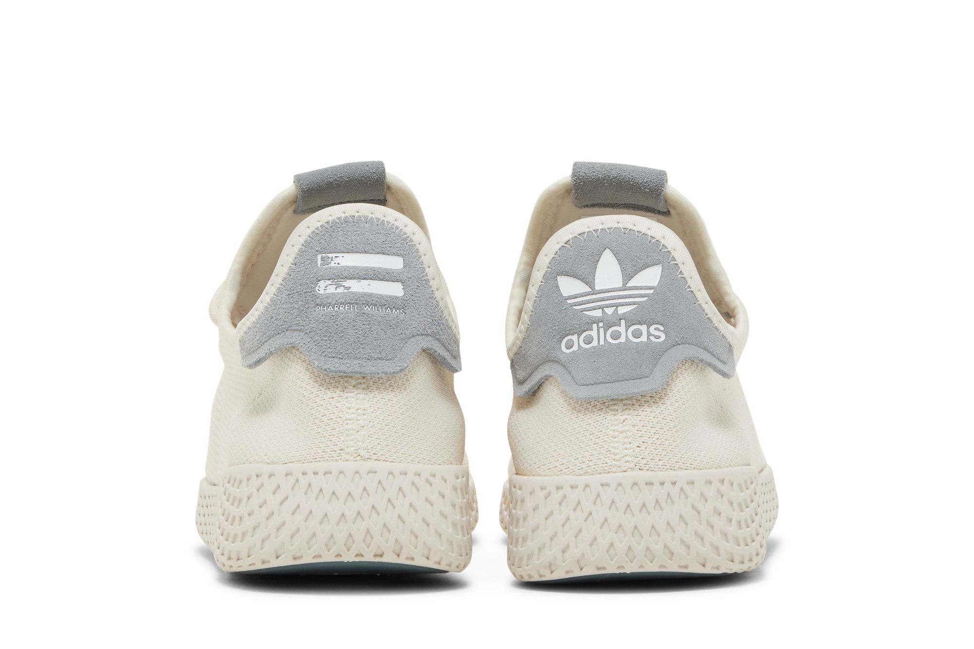 Adidas x pharrell williams tennis hu grey one & chalk white 2025