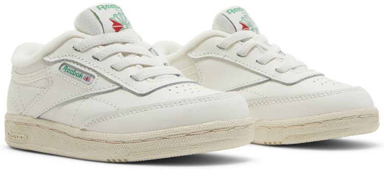 Reebok Club C Toddler Chalk Glen Green