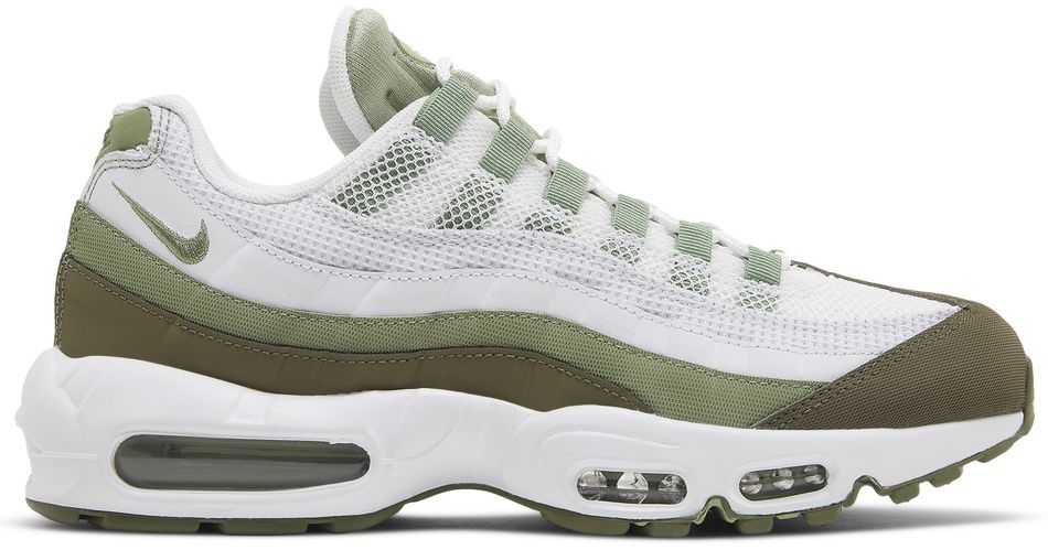 green and white air max 95
