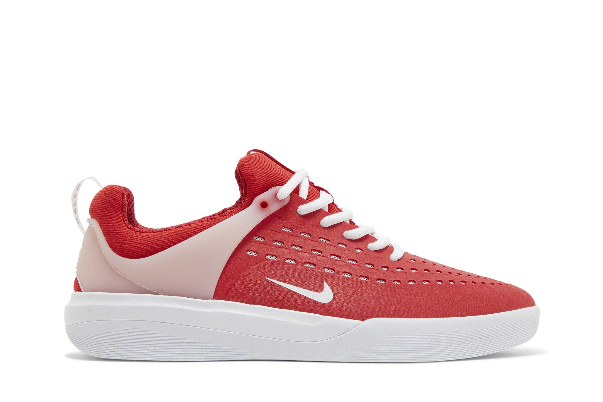 Nike nyjah white red top