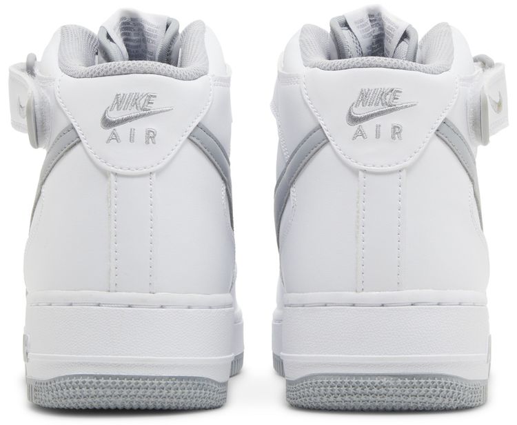 Nike Air Force 1 Mid 07 White Wolf Grey