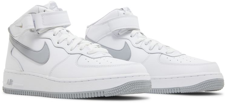 Nike Air Force 1 Mid 07 White Wolf Grey